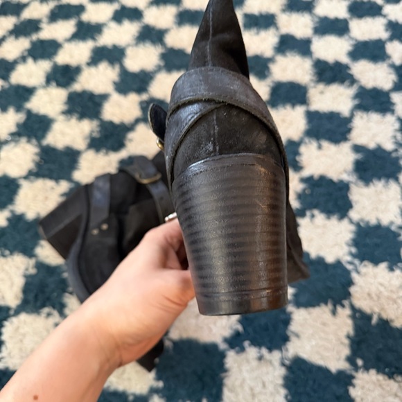 Florentini and Baker black leather boots - Picture 4 of 6